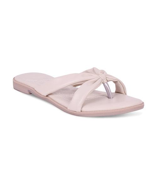 Women Cream Casual Slip-On