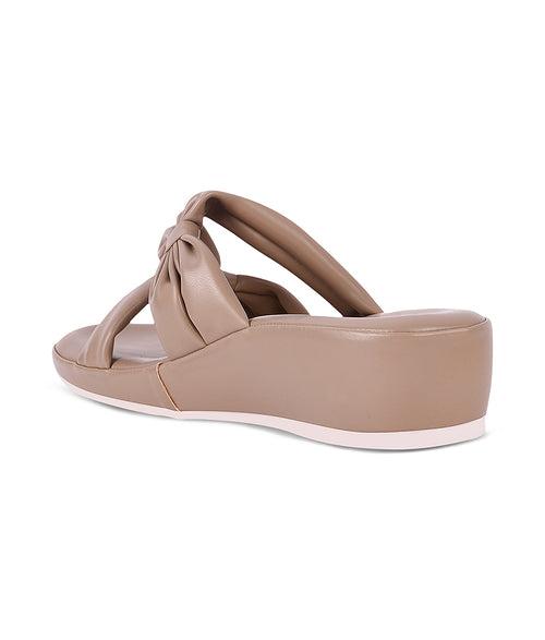 Women Tan Casual Slip-On