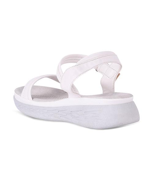 Women White Casual Sandals