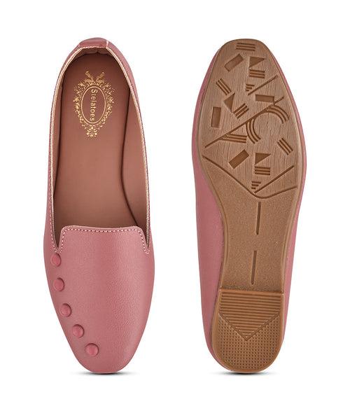 Women Pink Casual Ballerinas