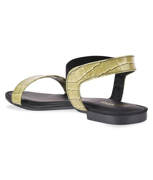 Women Green Casual Sandals