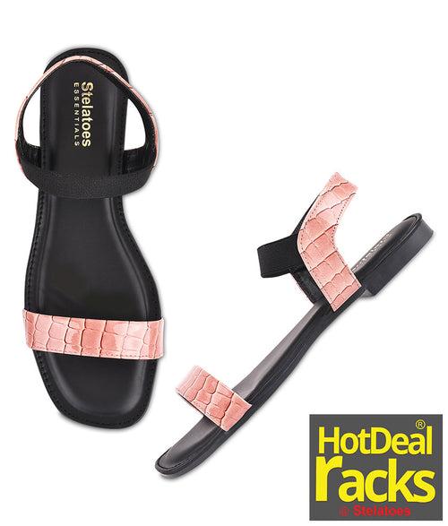 Women Peach Casual Sandals