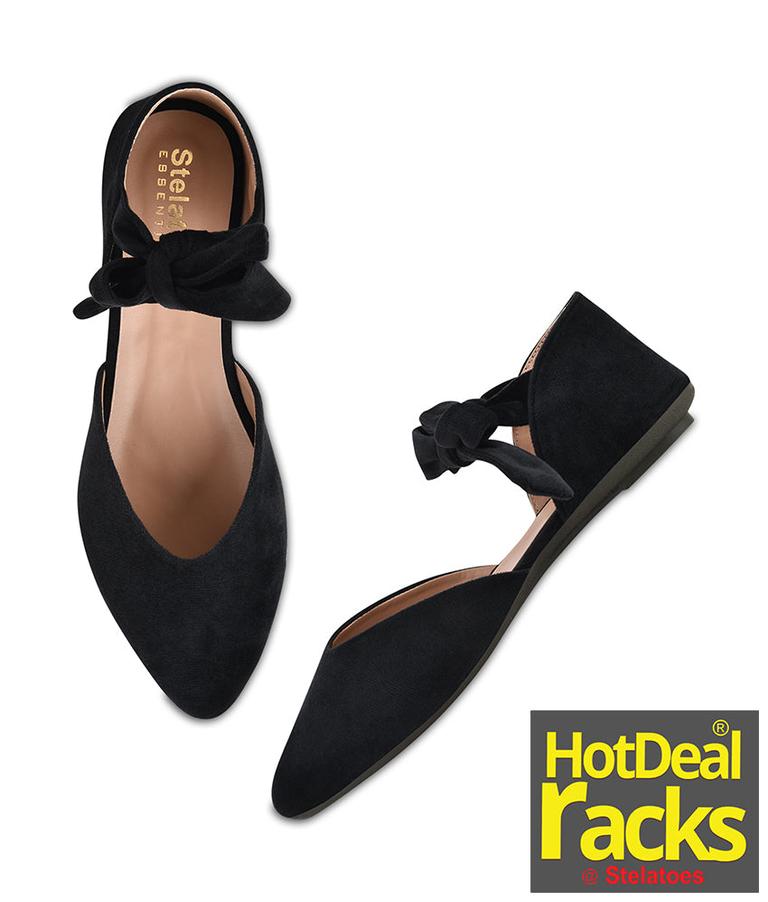 Women Black Casual Ballerinas