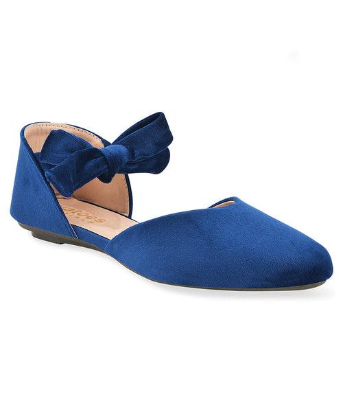 Women Blue Casual Ballerinas