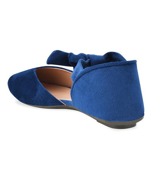 Women Blue Casual Ballerinas