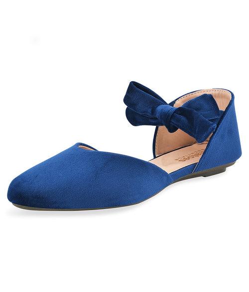 Women Blue Casual Ballerinas