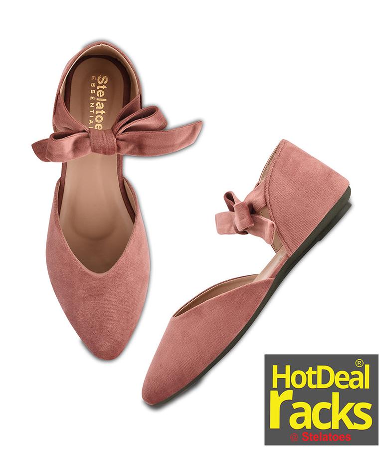 Women Peach Casual Ballerinas