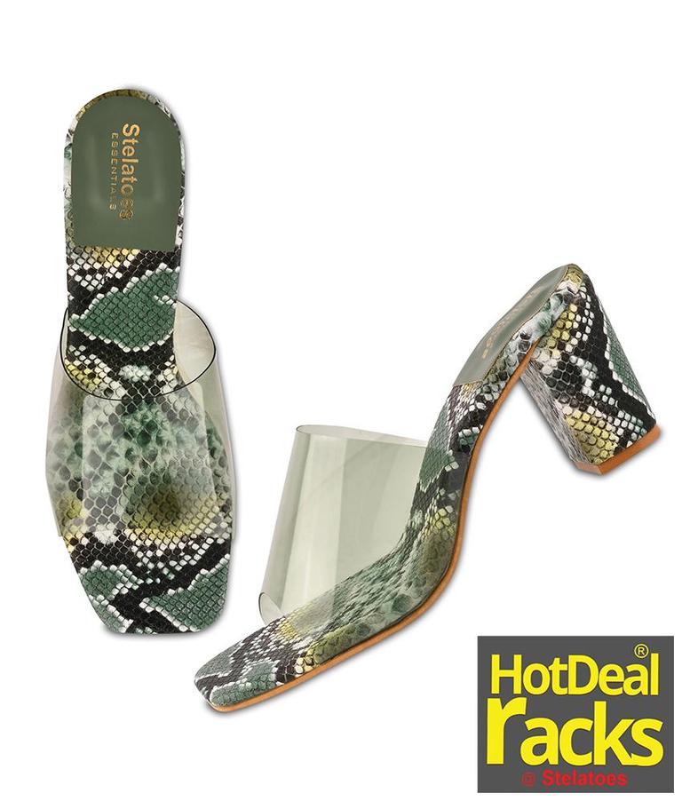 Women Green Casual Slip-On