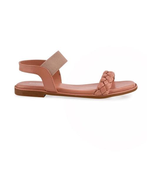 Women Peach Casual Sandals