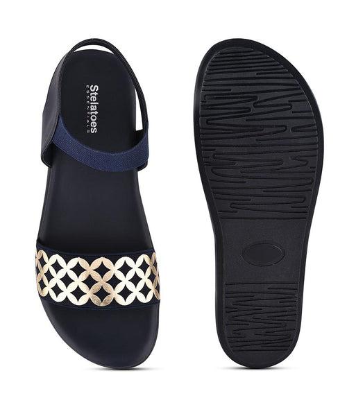 Women Navy Casual Sandals