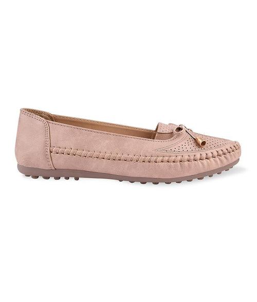 Women Peach Casual Ballerinas