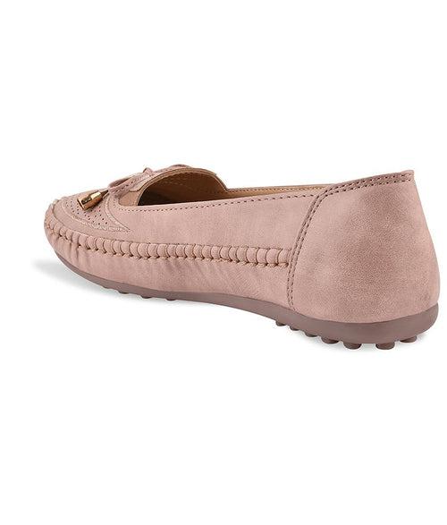 Women Peach Casual Ballerinas