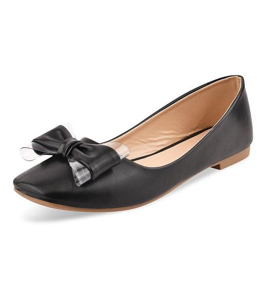 Women Black Casual Ballerinas