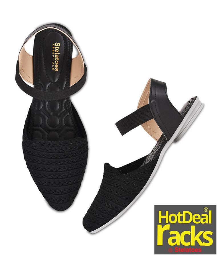 Women Black Casual Mules