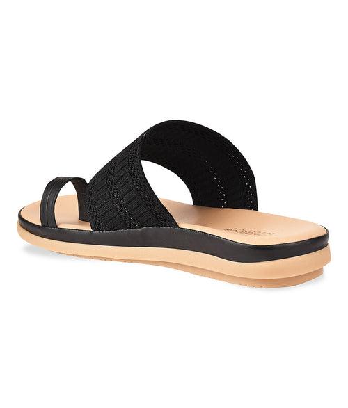 Women Black Casual One Toe