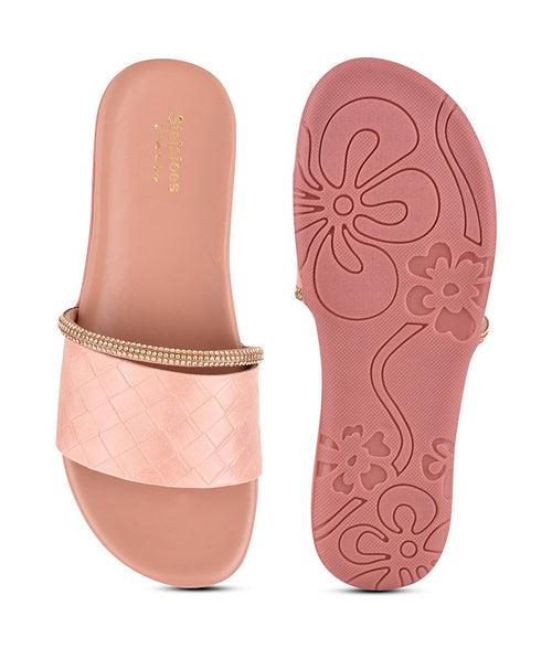 Women Pink Casual Slip-On