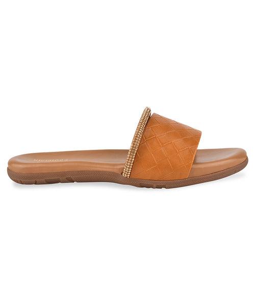 Women Tan Casual Slip-On