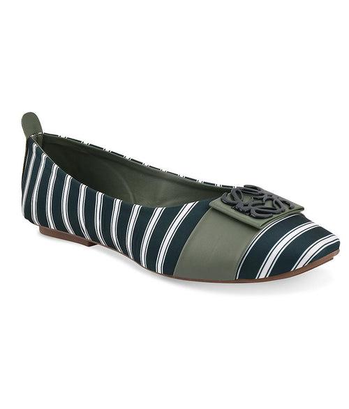 Women Green Casual Ballerinas