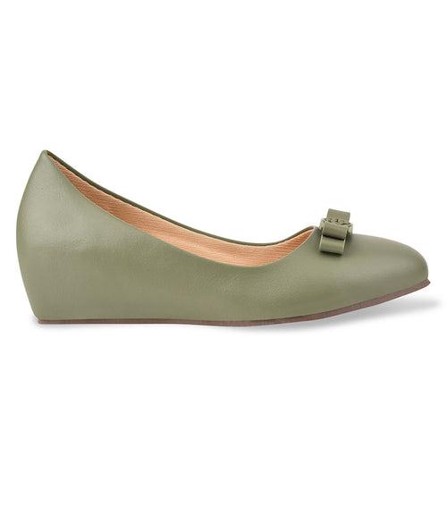 Women Green Casual Ballerinas