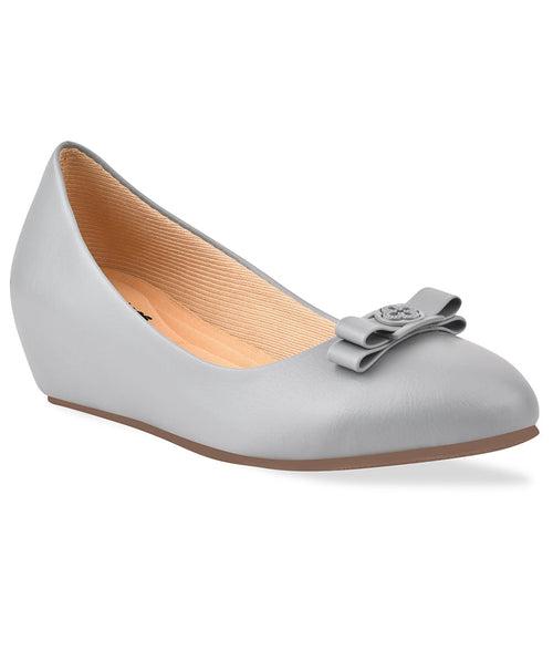 Women Grey Casual Ballerinas