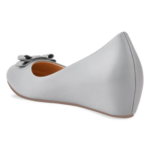 Women Grey Casual Ballerinas