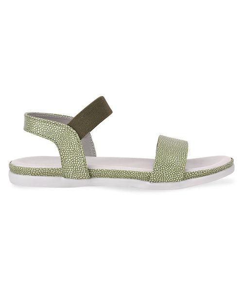 Women Green Casual Sandals