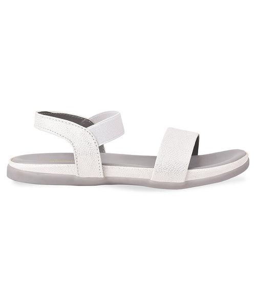 Women White Casual Sandals