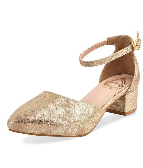 Women Gold Party Sandals