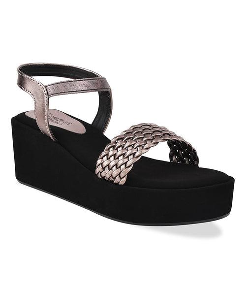 Women Grey Casual Sandals