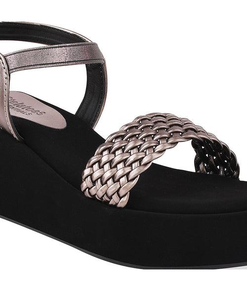 Women Grey Casual Sandals