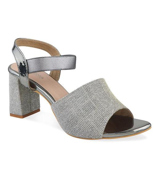 Women Grey Party Sandals