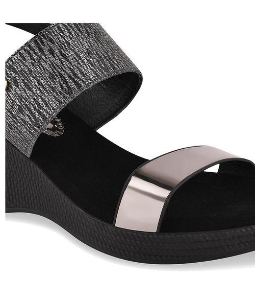 Women Grey Party Sandals