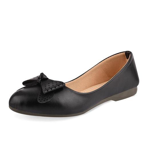 Women Black Casual Ballerinas