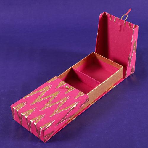 Pink & Gold 3 Partititon Box