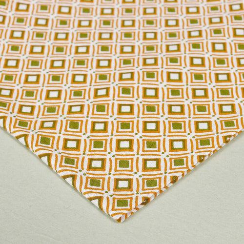 BLANTYRE CHECKS YELLOW/GREEN SET OF 6