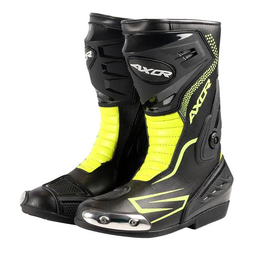 Axor Slipstream Riding Boots/ Neon Green