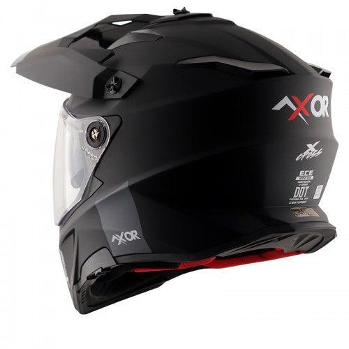 X-Cross Dual Visor SC/ Dull Black Red