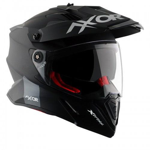 X-Cross Dual Visor SC/ Dull Black Red