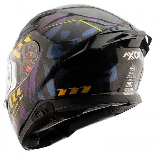 Apex Carbon Small Checks/ Gloss Carbon Neon Yellow