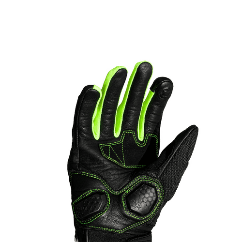 Raida AirWave Motorcycle Gloves/ Hi-Viz