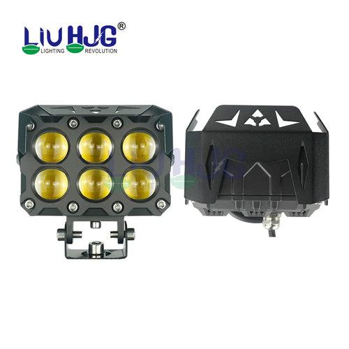 HJG 6 Led Projector Dual Color(White+Yellow)
