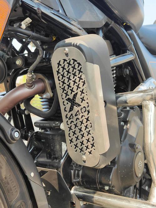 Harley Davidson X440 Radiator Grill (Stainless Steel) Chrome