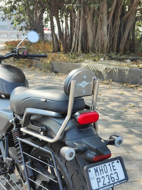 Harley X440 Backrest (Stainless Steel) Chrome