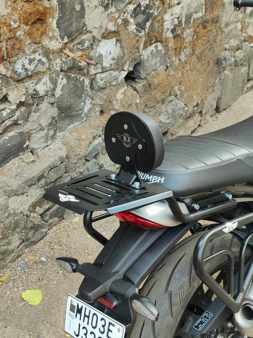 Triumph Speed 400 Backrest with Carrier