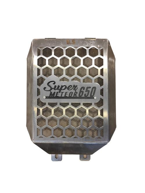 Super Meteor 650 Radiator Guard (Chrome)