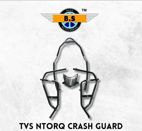 TVS Ntorq Crash Guard- Black