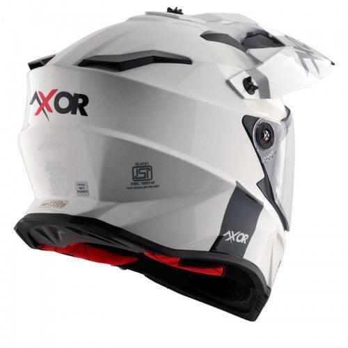 X-Cross Dual Visor SC/ White Red