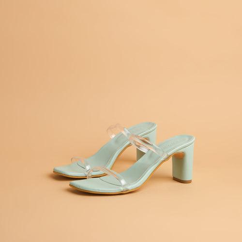 Ishcia Transparent Strap Heels