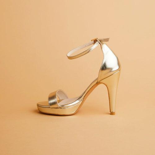 Nova Metallic Stiletto Heels