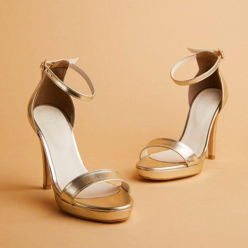 Nova Metallic Stiletto Heels